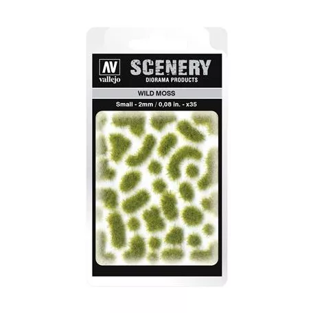 Vallejo - Scenery - Wild Moss (2 mm)-SC404