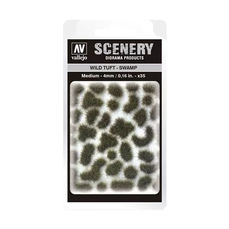 Vallejo - Scenery - Wild Tuft Swamp (4 mm)-SC405