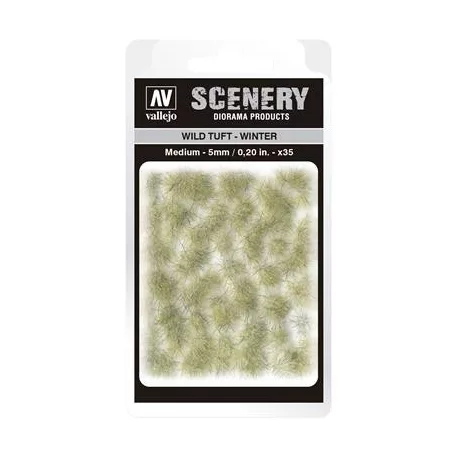 Vallejo - Scenery - Wild Tuft Winter (5 mm)-SC410