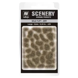 Vallejo - Scenery - Wild Tuft Dry (6 mm)-SC419