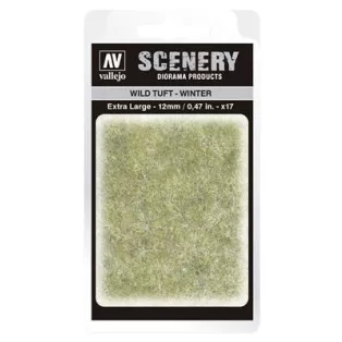 Vallejo - Scenery - Wild Tuft Winter (12 mm)-SC421