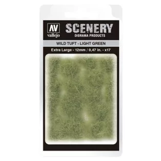 Vallejo - Scenery - Wild Tuft Light Green (12 mm)-SC426