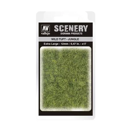 Vallejo - Scenery - Wild Tuft Jungle (12 mm)-SC428