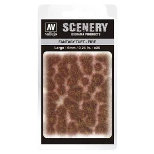 Vallejo - Scenery - Fantasy Tuft Fire (6 mm)-SC431