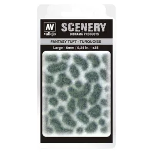 Vallejo - Scenery - Fantasy Tuft Turquoise (6 mm)-SC432