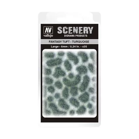 Vallejo - Scenery - Fantasy Tuft Turquoise (6 mm)-SC432