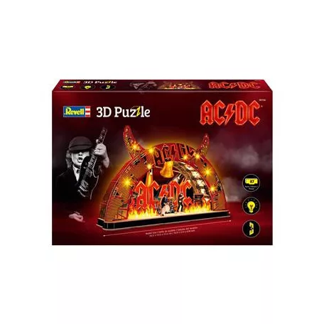 3D LED Band Logo "AC/DC" 3D Puzzle-00156