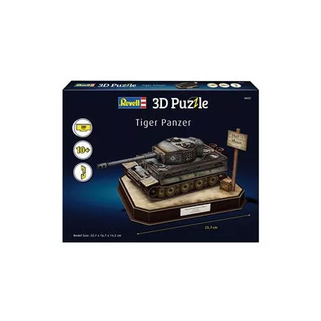 Deutscher Panzer '"Tiger I" 3D Puzzle-00252
