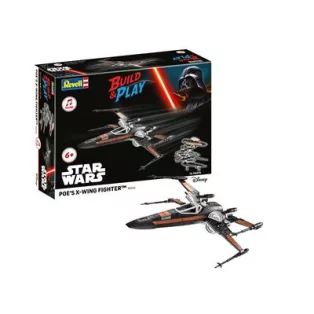 Poe's X-Wing Fighter (w/Sound): Build & Play-06564