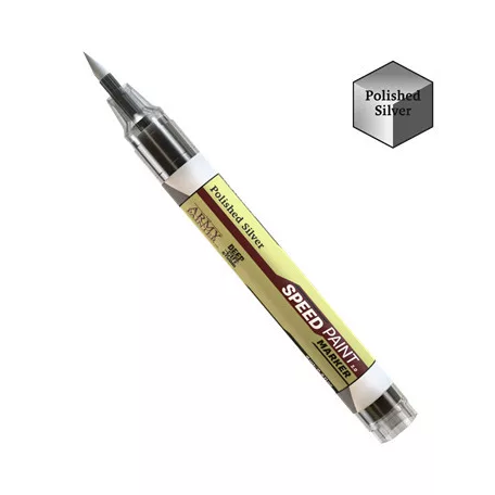 The Army Painter - Speedpaint Marker - Polished Silver-SM1017P