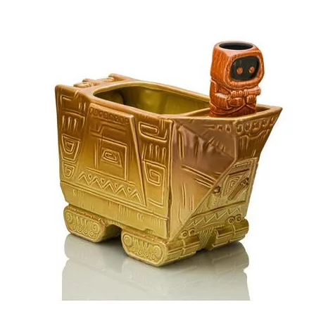 Geeki Tikis Star Wars Sandcrawler Punch Bowl Set With Jawa Mini Muglet-BLC-27064-C