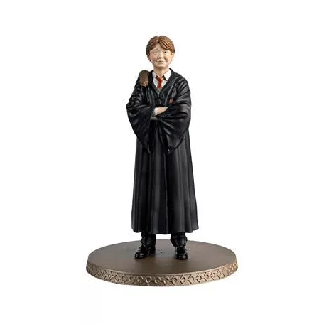 Eaglemoss Harry Potter Wizarding World 1:16 Figure 010 Ron Weasley (w/ Scabbers)-EMS-WHPUK010-C