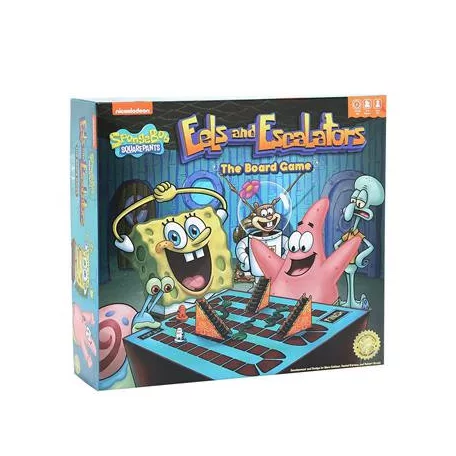 Nickelodeon Spongebob SquarePants Eels and Escalators The Board Game - EN-GBS-3903-C