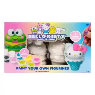 Sanrio Hello Kitty and Friends Paint Your Own Figurines Kit-HZG-222738-C