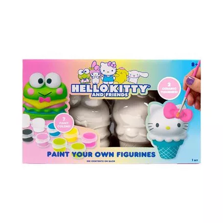 Sanrio Hello Kitty and Friends Paint Your Own Figurines Kit-HZG-222738-C