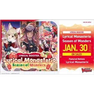 Cardfight!! Vanguard - Lyrical Monasterio Season of Wonders Lyrical Booster Display (16 Packs) - EN-VGE-DZ-LBT02