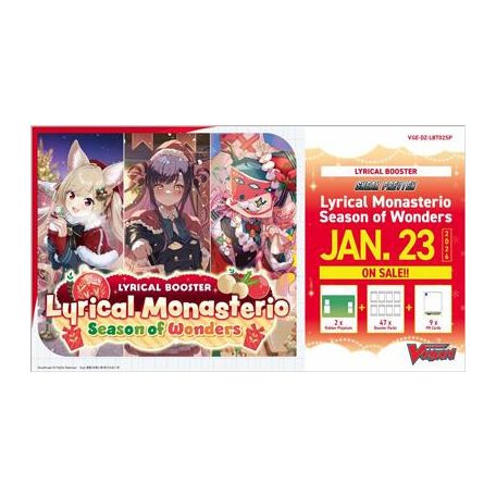 Cardfight!! Vanguard - Lyrical Monasterio Season of Wonders Sneak Preview Kit - EN-VGE-DZ-LBT02SP
