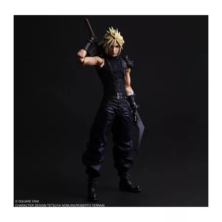 Final Fantasy VII Rebirth Play Arts Shin Action Figure - Cloud Strife-XFF07ZZ395