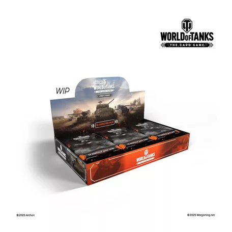 World of Tanks: The Card Game First Strike Booster Display (24 Booster) - EN-WOT0004