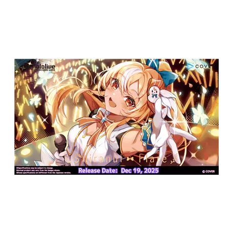 hololive OFFICIAL CARD GAME Start Deck Yellow Shiranui Flare Display (6 Decks) - EN-hOCG-hSD07e