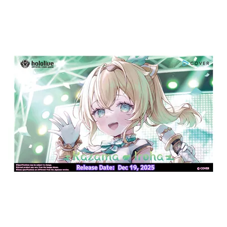 hololive OFFICIAL CARD GAME Start Deck Green Kazama Iroha Display (6 Decks) - EN-hOCG-hSD06e