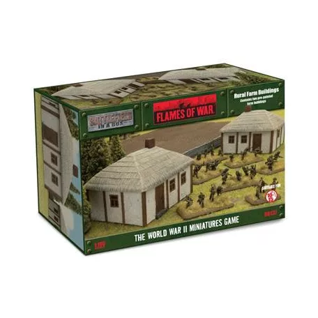 Battlefield in a Box - Eastern: Farm Buildings (x1) - Limited Edition-BB137