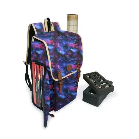 ENHANCE Designer Edition DnD Backpack - Stylish RPG Travel Bag (Galaxy)-ENBCCDR100GAEW