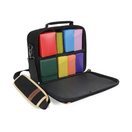 ENHANCE Designer Edition Compact MTG Bag with Customizable Interior (Black)-ENBCCDC100BKEW