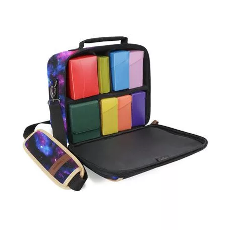 ENHANCE Designer Edition Compact MTG Bag with Customizable Interior (Galaxy)-ENBCCDC100GAEW