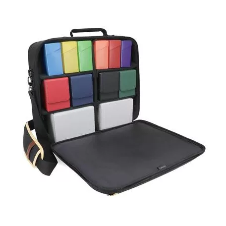 ENHANCE Designer Edition Trading Card Game Shoulder Bag for Deck Boxes (Black)-ENBCCDK100BKEW