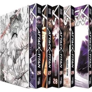 Attack on Titan, Bände 26-30 im Sammelschuber mit Extra - DE-179169