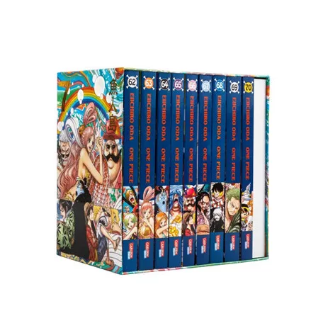 One Piece Sammelschuber 7: Fishman Island (inklusive Band 62-70) - DE-180532