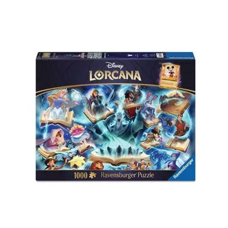 Disney Lorcana - Glimmers of the Realm: Sapphire Puzzle 1000 pcs-12001625