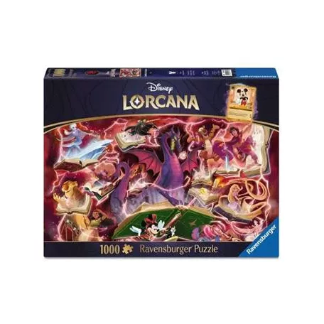 Disney Lorcana - Glimmers of the Realm: Ruby Puzzle 1000 pcs-12001624