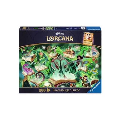 Disney Lorcana - Glimmers of the Realm: Emerald Puzzle 1000 pcs-12001623