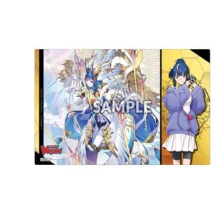 Bushi Supplies Rubber Playmat Vol. 13 Cardfight!! Vanguard Divinez Deluxe Finals Erika & Liael=Draco-BS-RPM13B