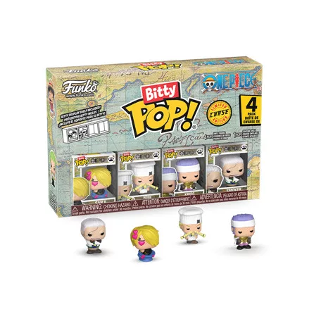 Funko Bitty POP! One Piece - Sanji 4pk-FK86894