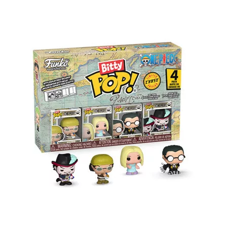 Funko Bitty POP! One Piece - Usopp 4pk-FK86895