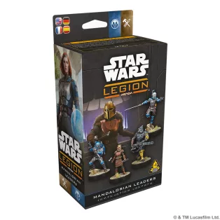 Star Wars Legion - Mandalorian Leaders - EN/DE/SP/FR-SWQ82