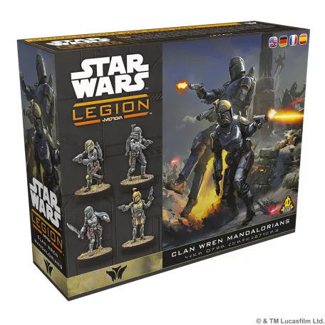 Star Wars Legion - Clan Kryze Mandalorians - EN/DE/SP/FR-SWQ56