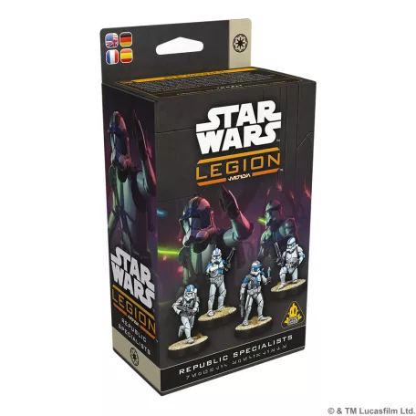Star Wars Legion - Republic Specialists - EN/DE/SP/FR-SWQ200