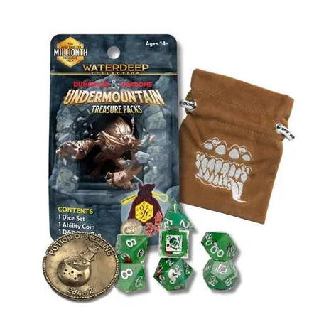 Sirius Dice - Dungeon & Dragons Undermountain Treasure Packs PDQ (25 Treasure Packs)-SDZ2005-04