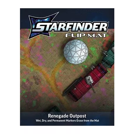 Starfinder Flip-Mat: Renegade Outpost - EN-PZO21008-FM