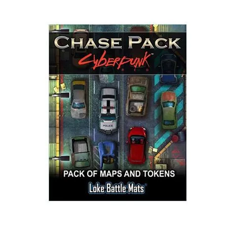 Chase Pack Cyberpunk Pack Of Maps And Tokens-LBM-066