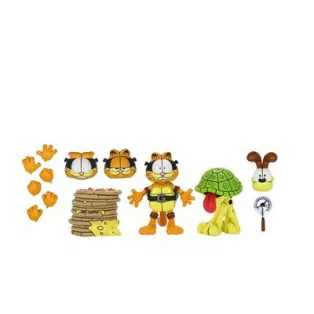 TMNT (Archie Comics) x Garfield - 7” Scale Action Figures - Ultimate Garfello & Odie-NE54516-01