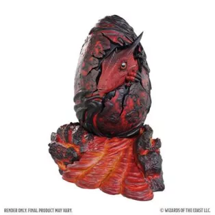 D&D Replicas of the Realms: Red Dragon Egg-WZK68523