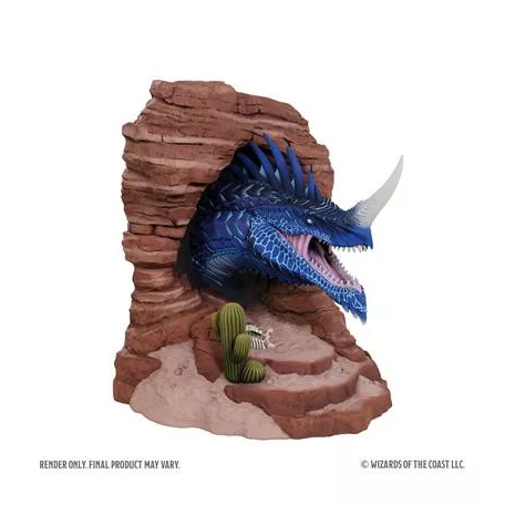 D&D Bookend: Blue Dragon-WZK89218