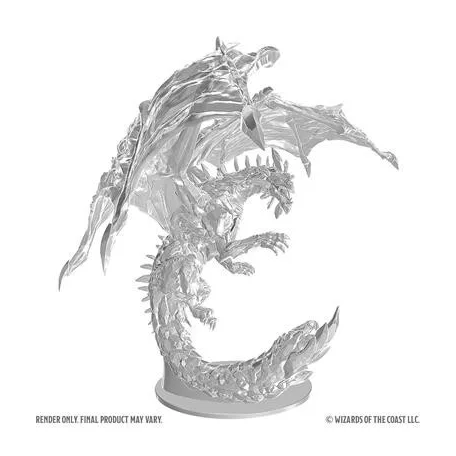 D&D Nolzur's Marvelous Miniatures: Adult Amethyst Dragon - EN-WZK90864