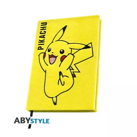 POKEMON - Premium A5 Notebook "Plush Pikachu"-ABYNOT158