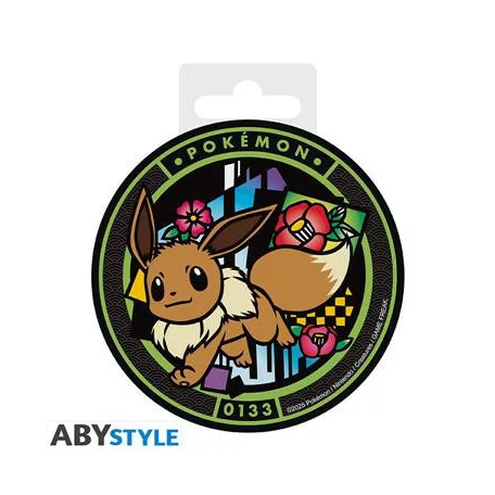 POKEMON - Ceramic Coasters "Evee"-ABYCOS026